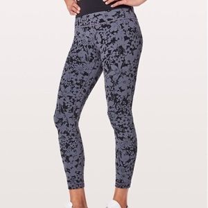 Floral print LuLu Lemon align pants